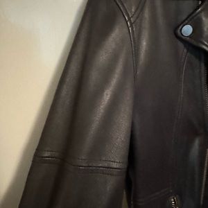 Cole Haan lambskin leather Mens jacket